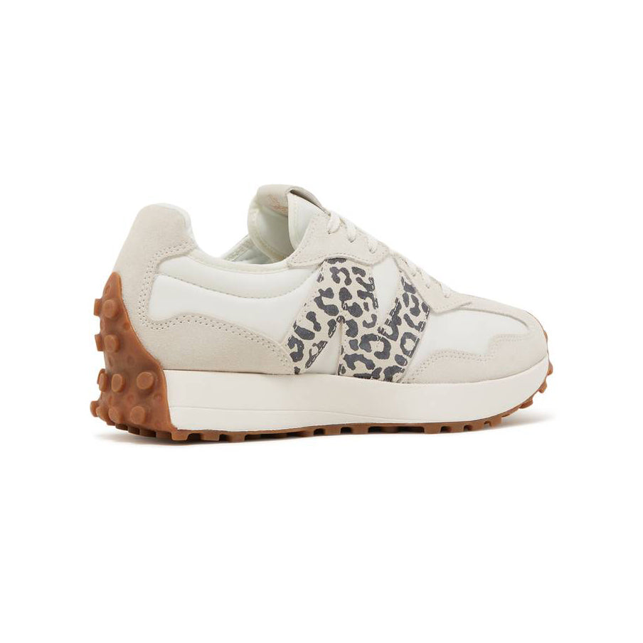 New Balance 327 Schuhe Damen Leopardate Beige Casual Elegant