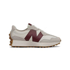 New Balance 327 Schuhe Herren Weiß Bordeaux Retro Elegant