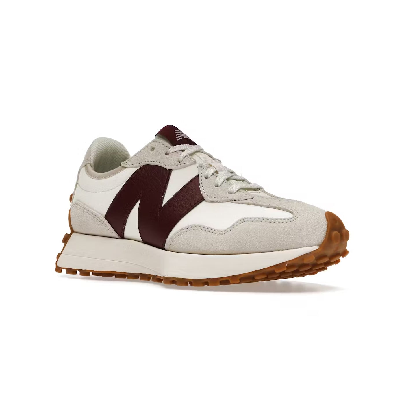 New Balance 327 Schuhe Herren Weiß Bordeaux Retro Elegant