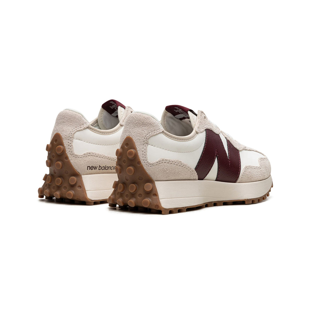 New Balance 327 Schuhe Herren Weiß Bordeaux Retro Elegant