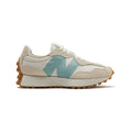 New Balance 327 Schuhe Damen Beige und Hellblau Casual Retro Elegant