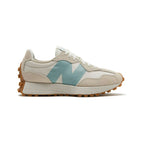 New Balance 327 Schuhe Damen Beige und Hellblau Casual Retro Elegant