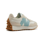 New Balance 327 Schuhe Damen Beige und Hellblau Casual Retro Elegant