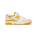 New Balance 550 Schuhe Herren Weiß und Gelb Gold Stil Retro Sportivo