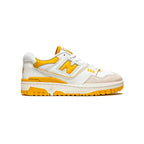 New Balance 550 Schuhe Herren Weiß und Gelb Gold Stil Retro Sportivo