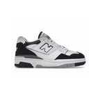 New Balance 550 Schuhe Herren Weiß Schwarz und Grau Stil Retro Sportivo
