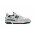 New Balance 550 Schuhe Herren Weiß und Grün in Leder Retro Sportive