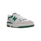 New Balance 550 Schuhe Herren Weiß und Grün in Leder Retro Sportive