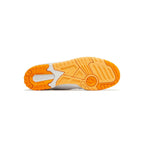 New Balance 550 Schuhe Herren Weiß und Orange Vibrante Retro Sportive