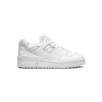 New Balance 550 Schuhe Herren Total Weiß in Leder Casual Retro