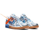 Nike Air Rubber Dunk Off-Weiß Silber Blau Sneaker Exklusiv