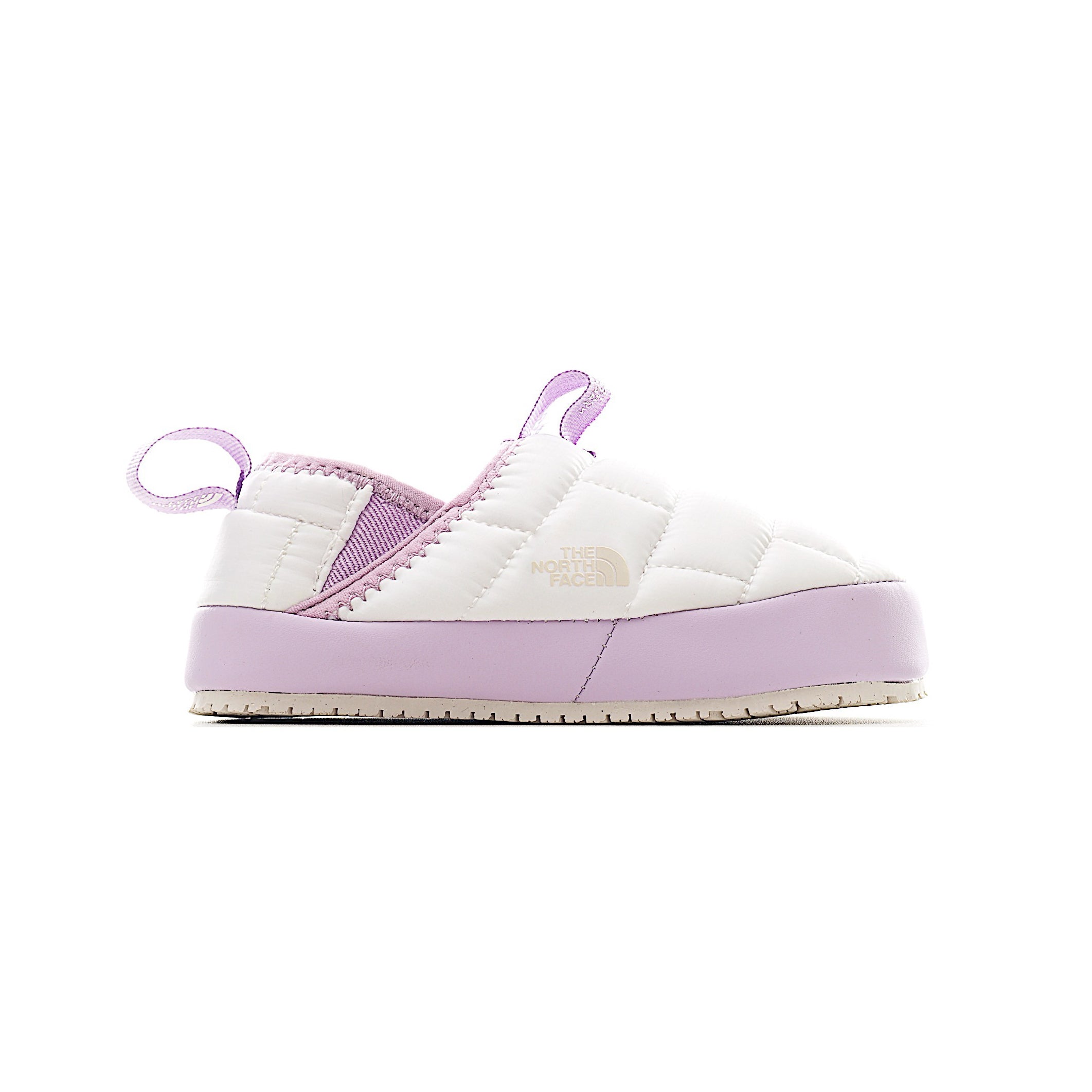 The North Face ThermoBall Traction Mules Kinder Weiß und Lilla
