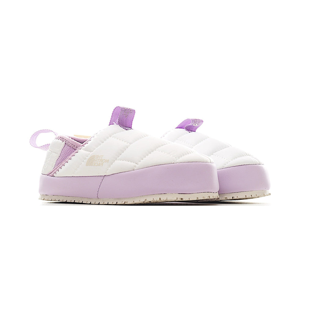 The North Face ThermoBall Traction Mules Kinder Weiß und Lilla