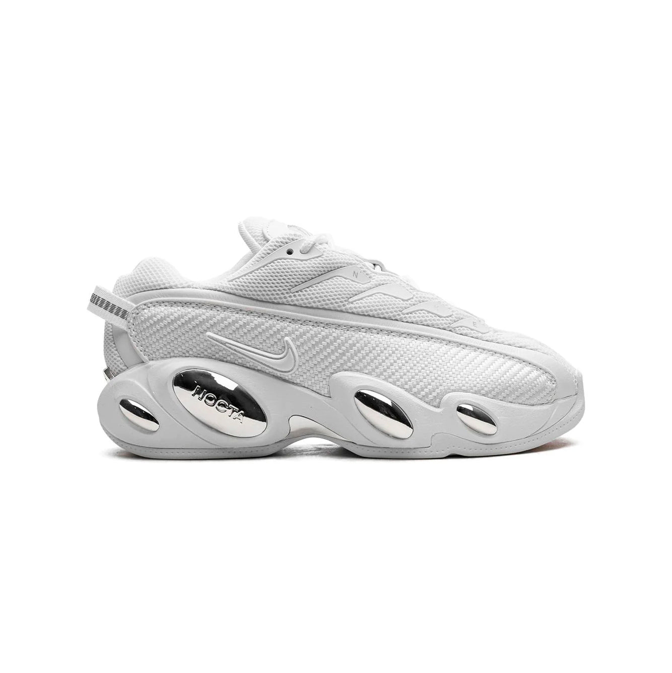 Nike NOCTA Glide Triple Weiß Sneaker Herren Stil Minimalista