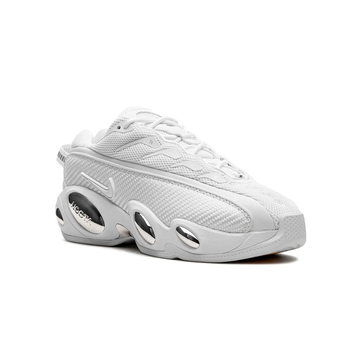 Nike NOCTA Glide Triple Weiß Sneaker Herren Stil Minimalista