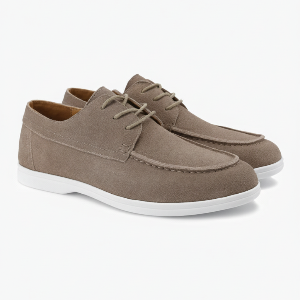 Premium Wildleder-Schnürschuhe