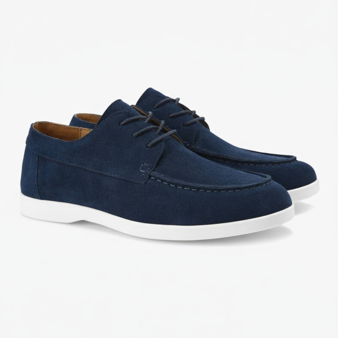 Premium Wildleder-Schnürschuhe