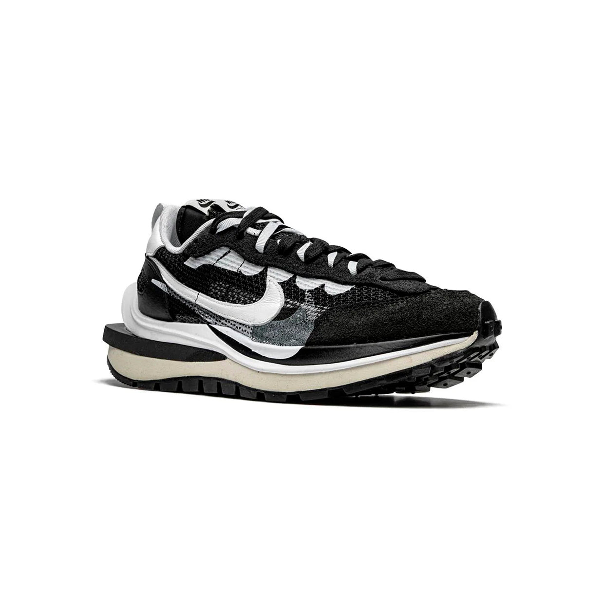 Nike VaporWaffle x Sacai Schwarz und Weiß Schuhe Running Retro