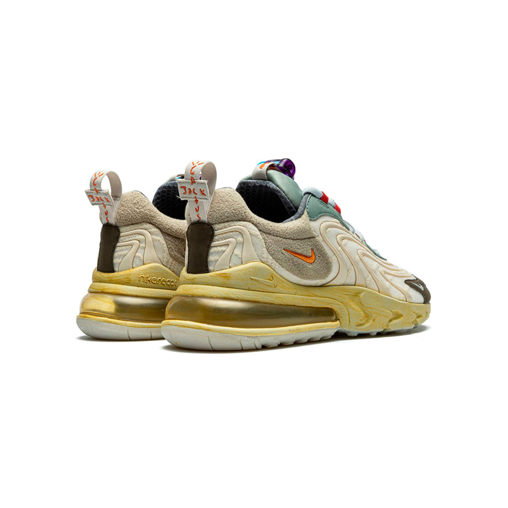 Nike Air Max 270 React Cactus Trails Travis Scott Beige und Gelb