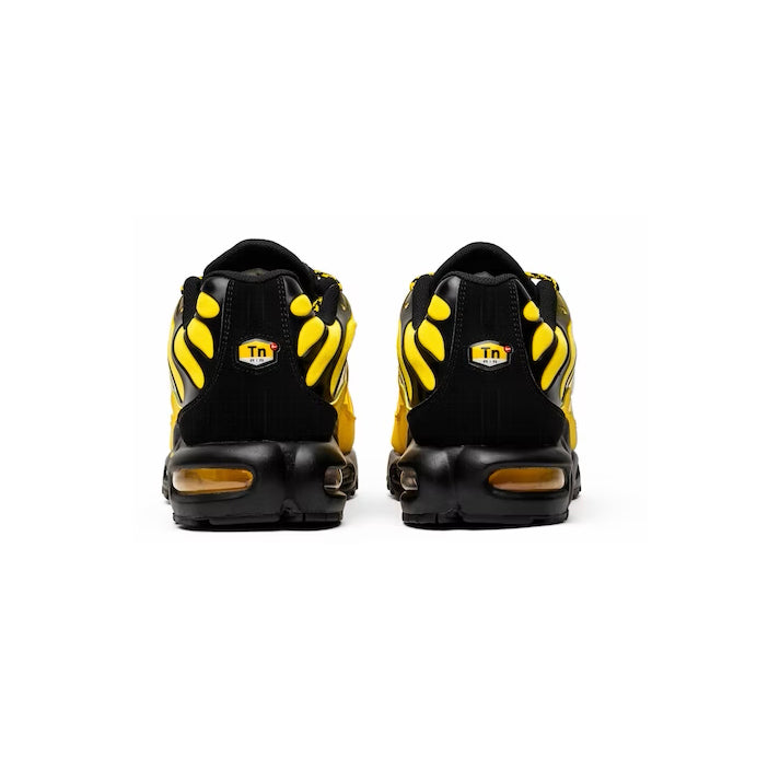Nike Air Max Plus TN Frequency Pack Gelb Schwarz Kinder Sneaker Grintose