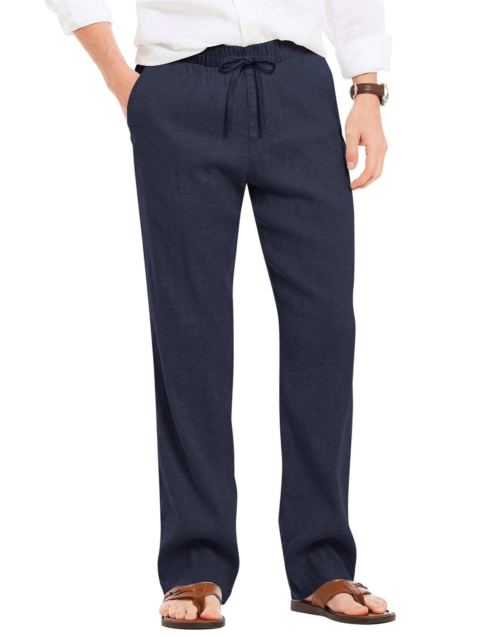 Leinen Stil Strand Yoga Hose