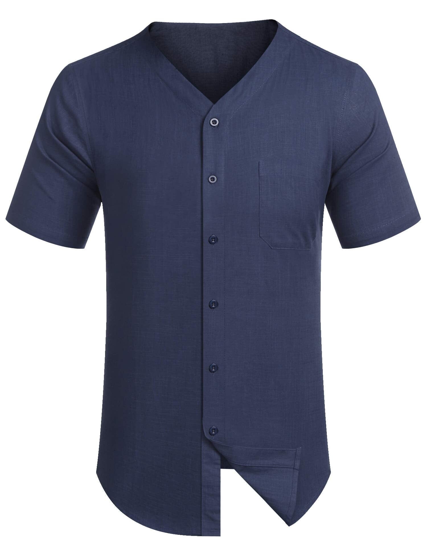 Baumwolle Leinen Stil Hemd Sommer Hemd (US Only)
