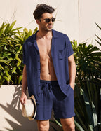 2 Teile Strand Hemd Set