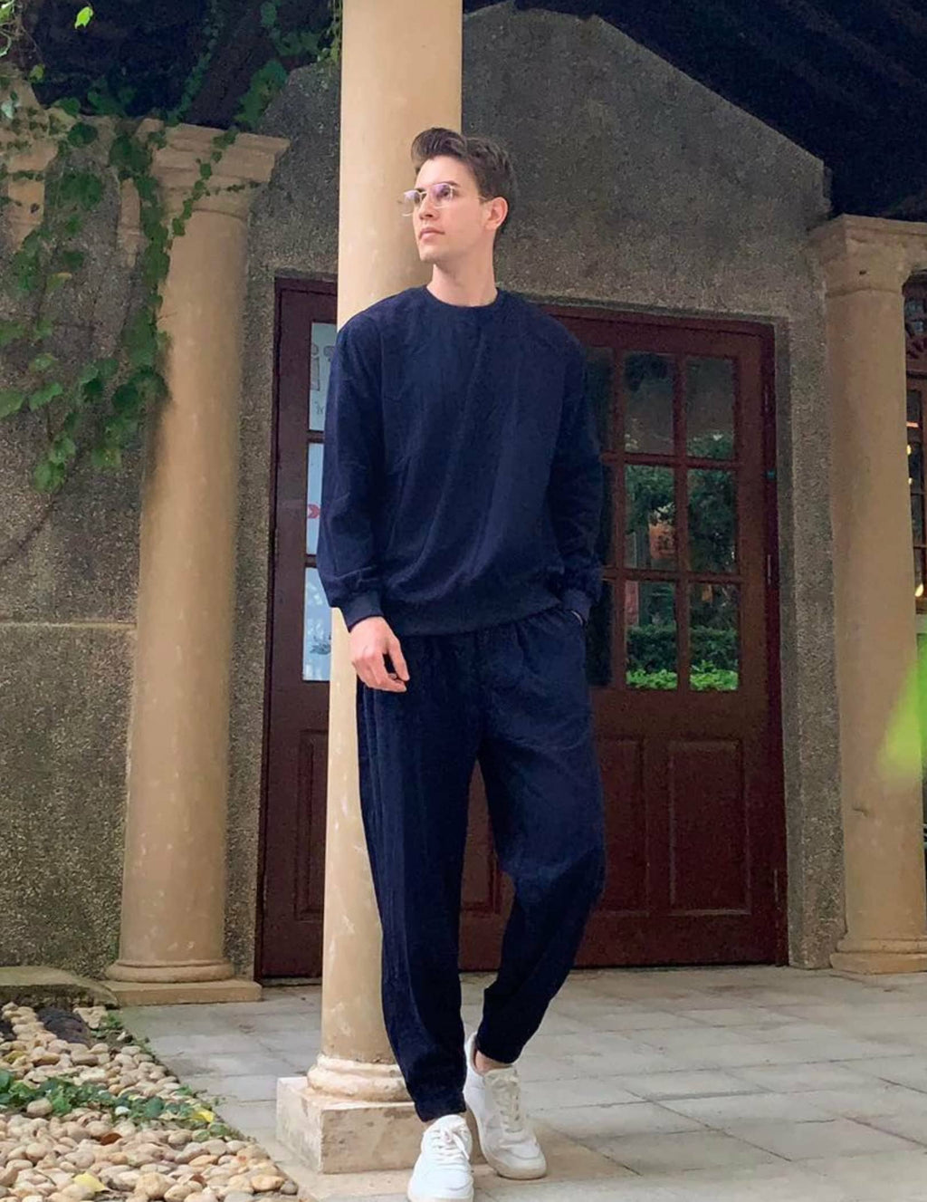 2 Teil Lang Ärmel Pullover Sports Sets