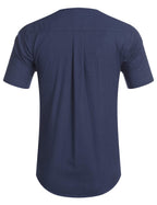 Baumwolle Leinen Stil Hemd Sommer Hemd (US Only)