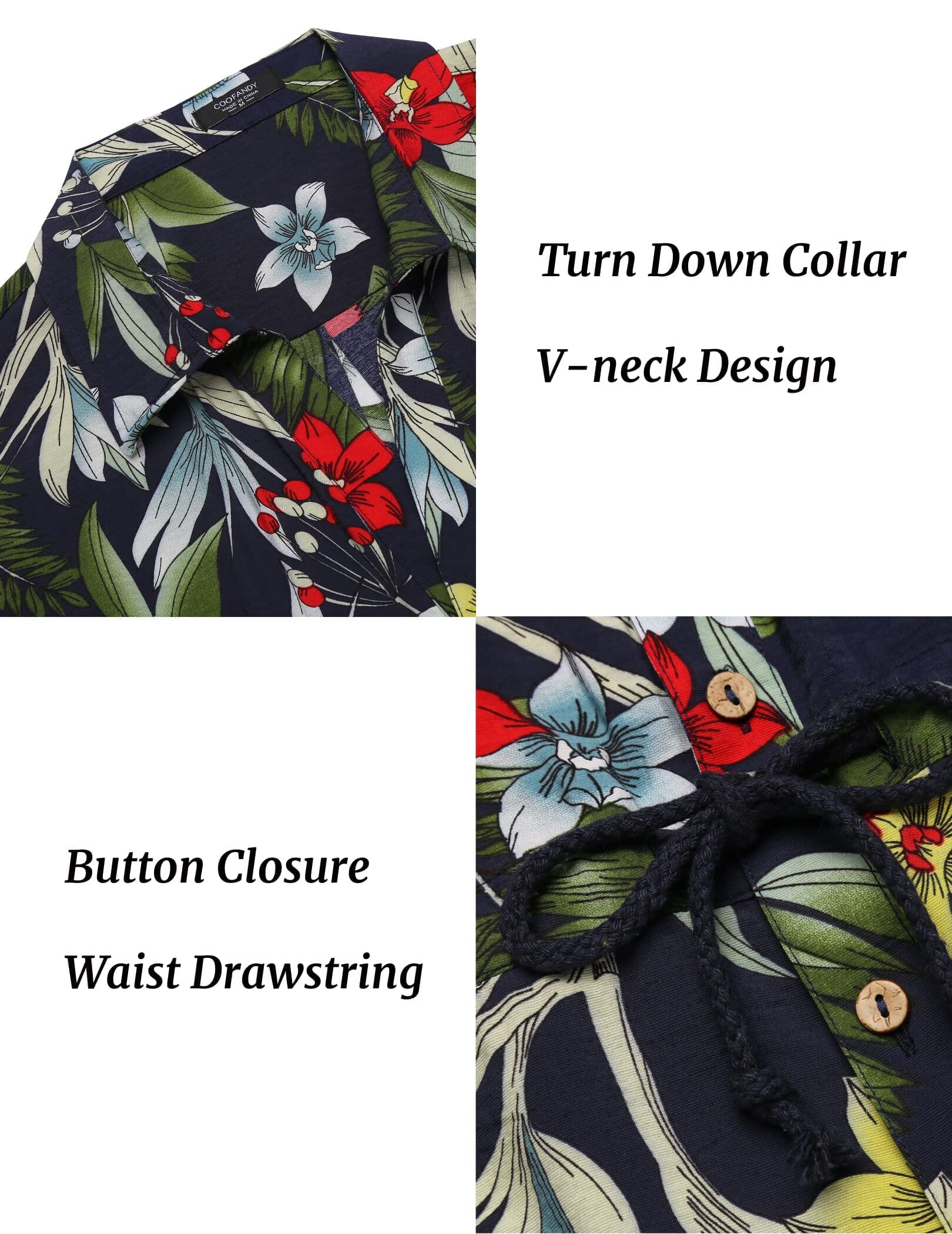 Blumen One Teil Hawaii Jumpsuit (US Only)