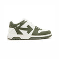 Off-Weiß Out Of Office Sneaker Leder Weiß und Khaki Herren