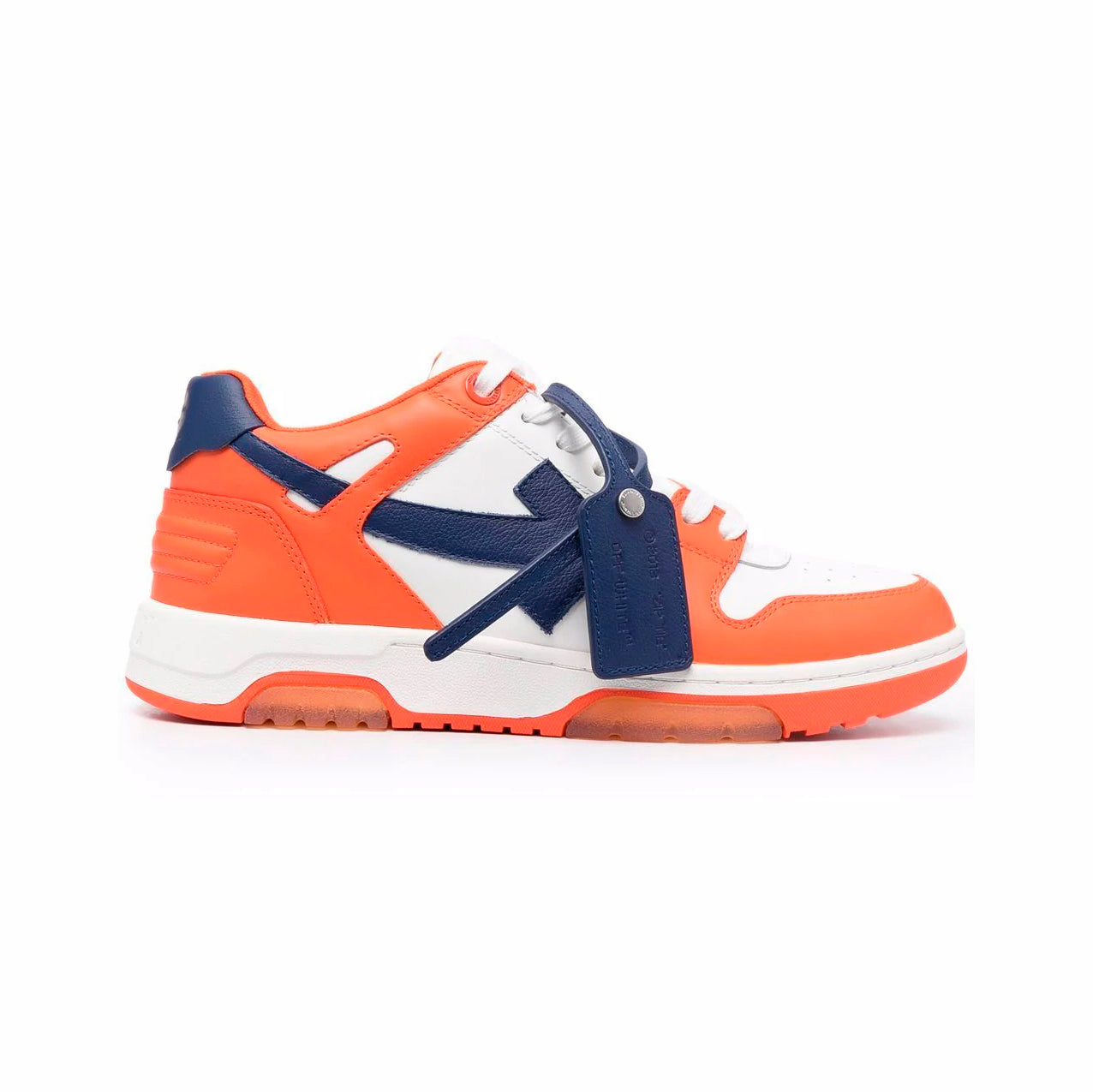 Off-Weiß Out Of Office Sneaker Weiß Orange und Blau Herren