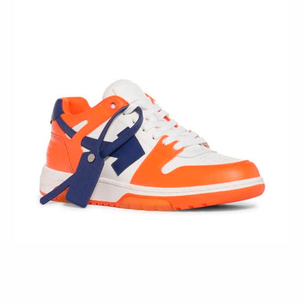 Off-Weiß Out Of Office Sneaker Weiß Orange und Blau Herren