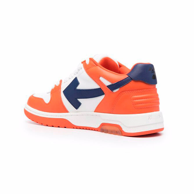 Off-Weiß Out Of Office Sneaker Weiß Orange und Blau Herren