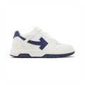 Off-Weiß Out Of Office Sneaker Leder Weiß und Blau Herren Elegant