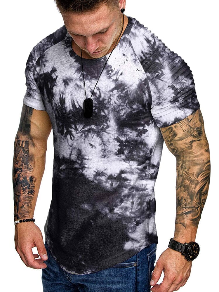 Muscle Tie-dye Gym T-Hemd (US Only)