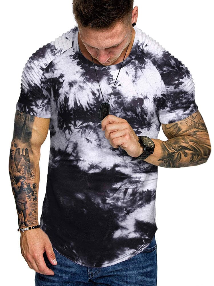 Muscle Tie-dye Gym T-Hemd (US Only)