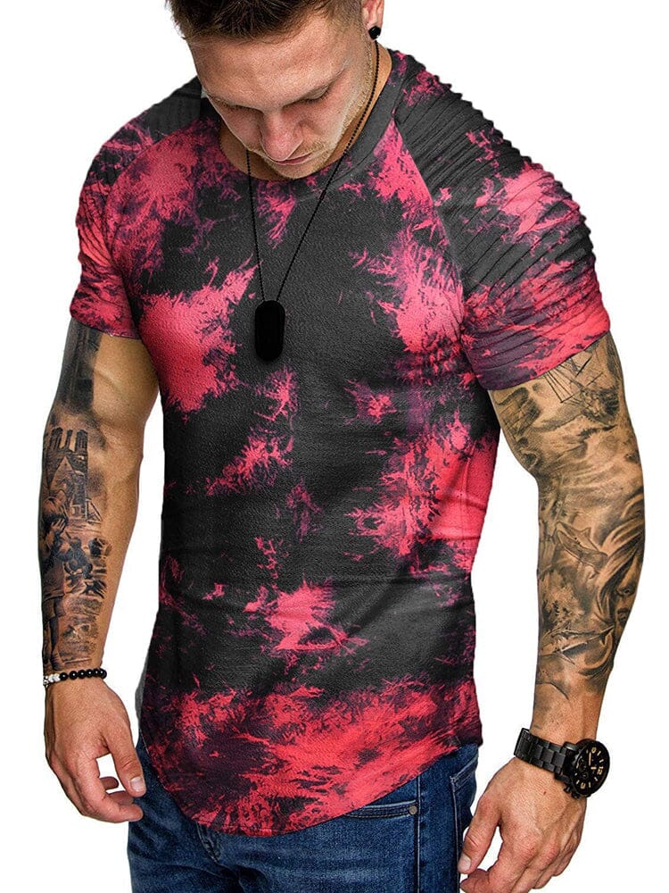 Muscle Tie-dye Gym T-Hemd (US Only)