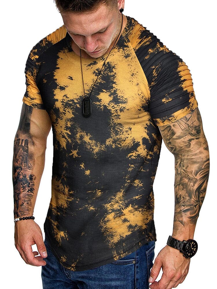 Muscle Tie-dye Gym T-Hemd (US Only)