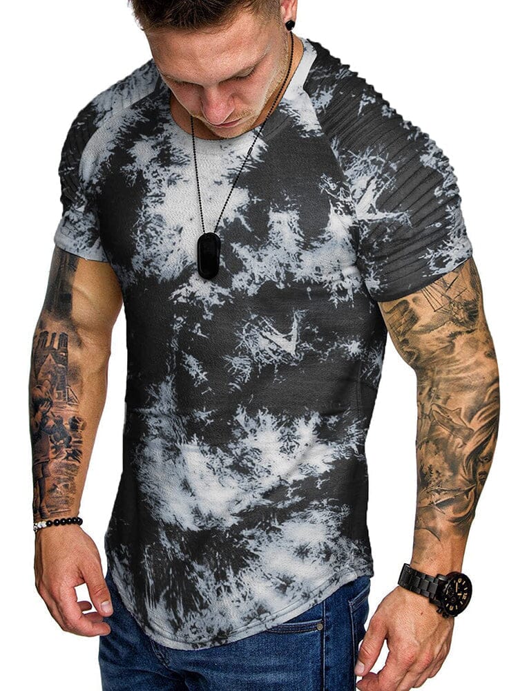Muscle Tie-dye Gym T-Hemd (US Only)