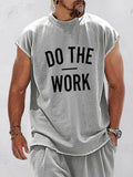 Casual Lockere Fit Baumwolle Sports Tee/ Sports Shorts