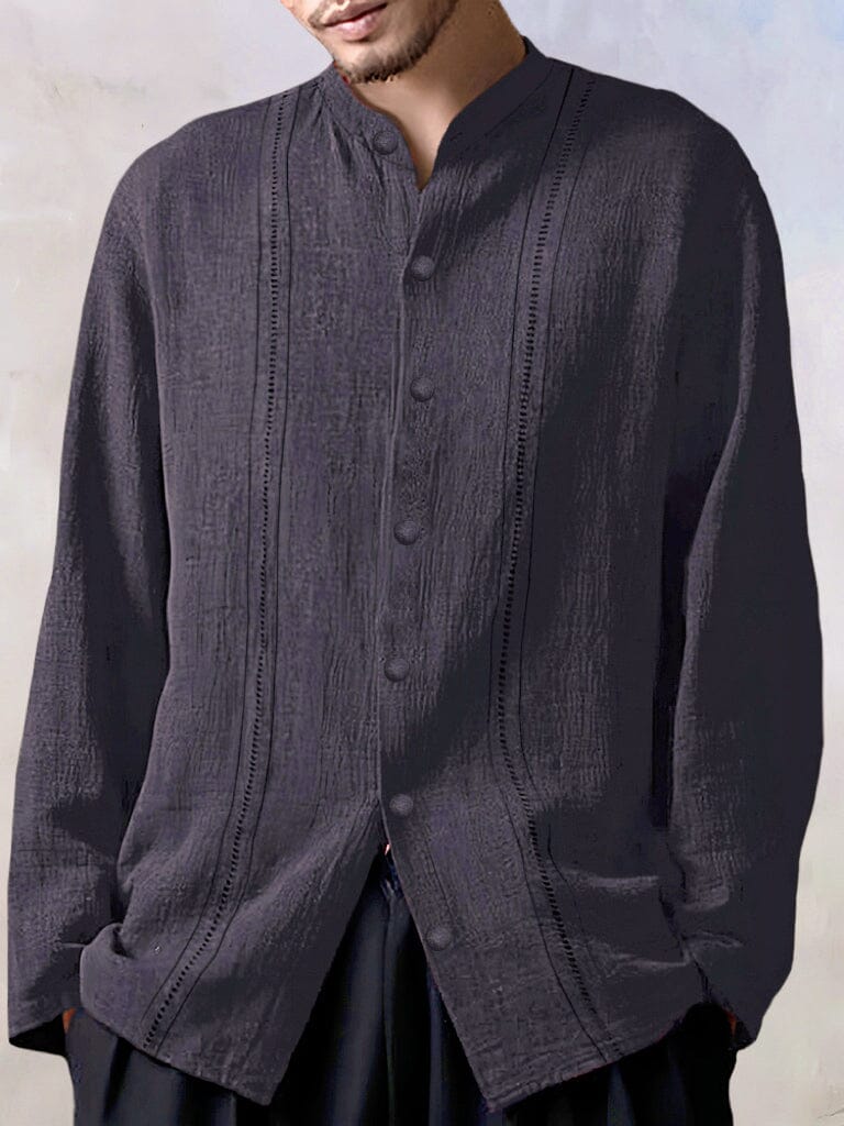 Casual Baumwolle Leinen Lockere Fit Hemd