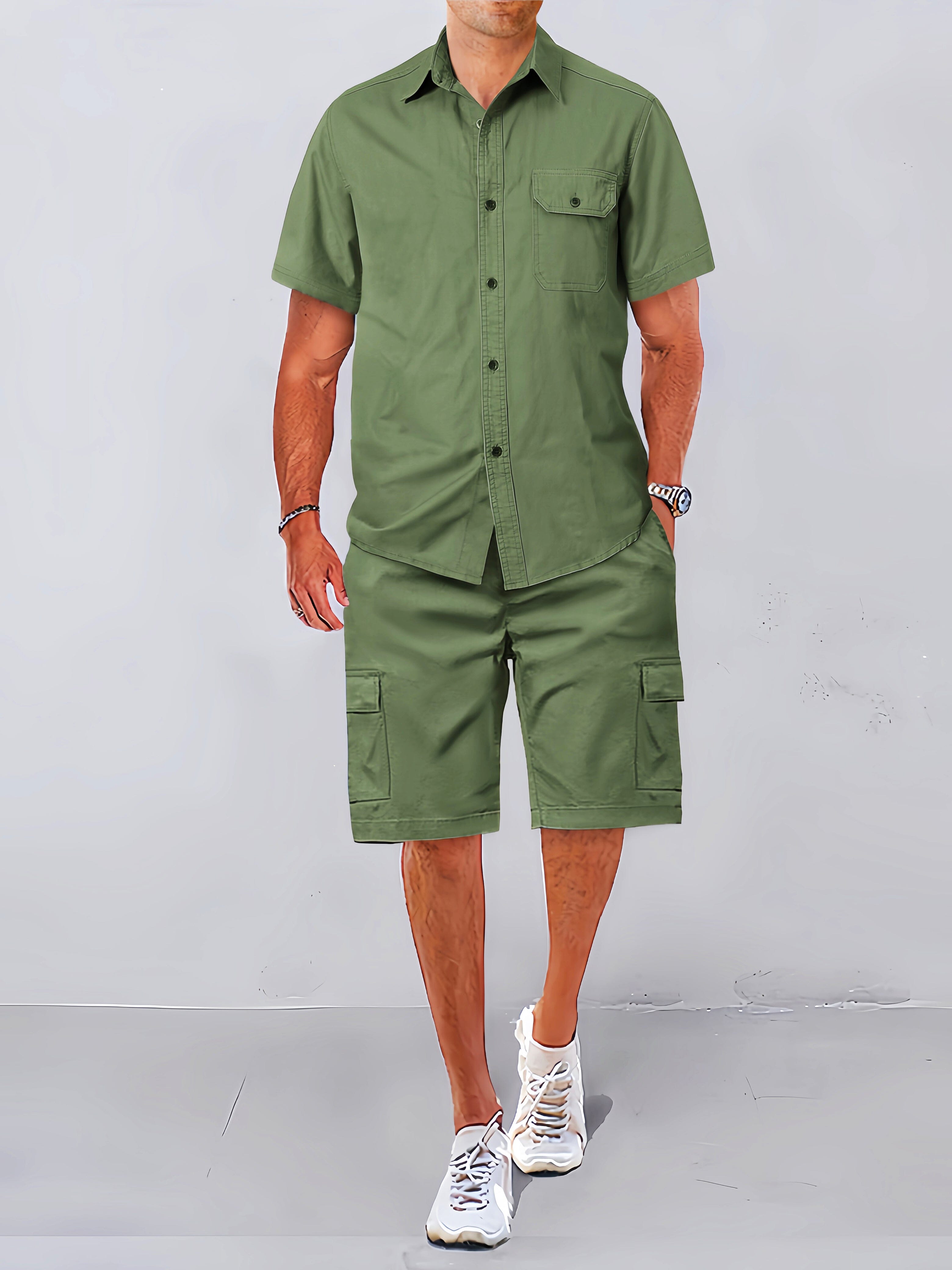 Cozy 100% Baumwolle Hemd Set