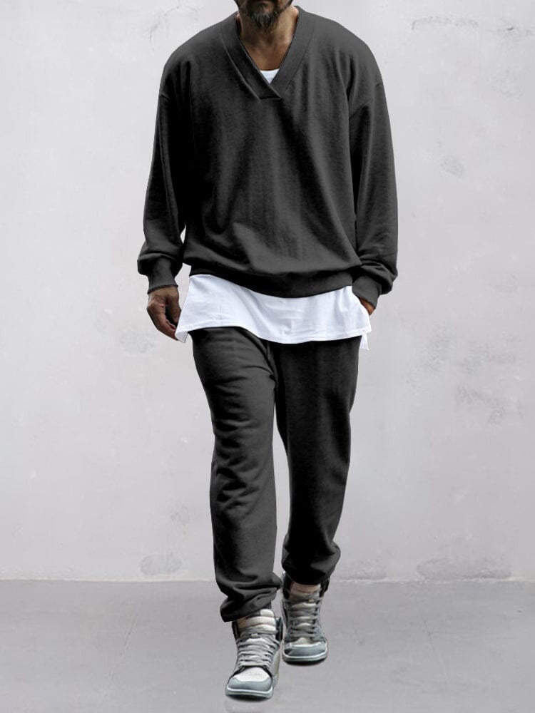 Trendy Soft 2-Teil Sweatshirt Sets