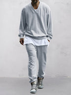 Trendy Soft 2-Teil Sweatshirt Sets