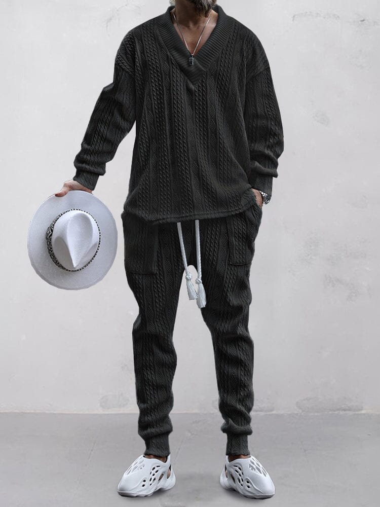 Stylish Strick Pullover Set