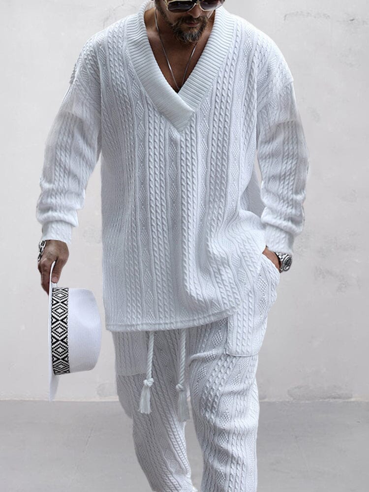 Stylish Strick Pullover Set