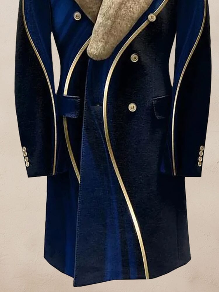 Warm Windproof Fur Kragen Mantel