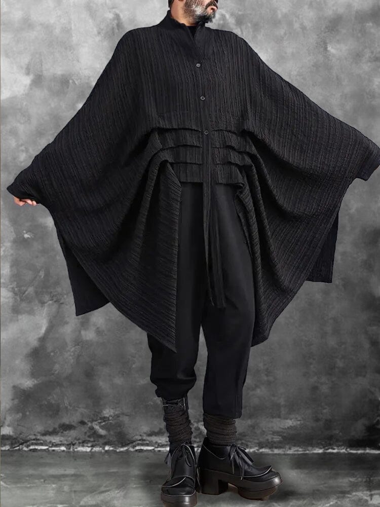 Unique Bat Ärmel Cape Tops