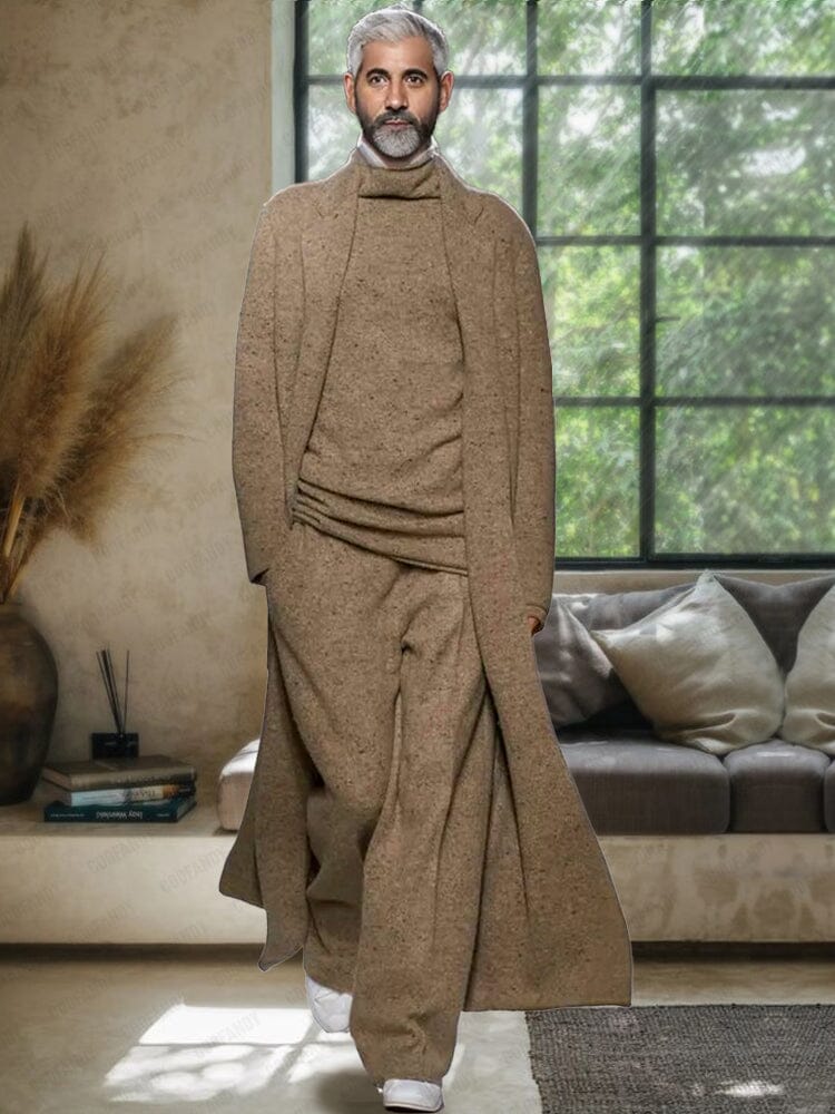 Casual Soft Simple 3-Teil Set